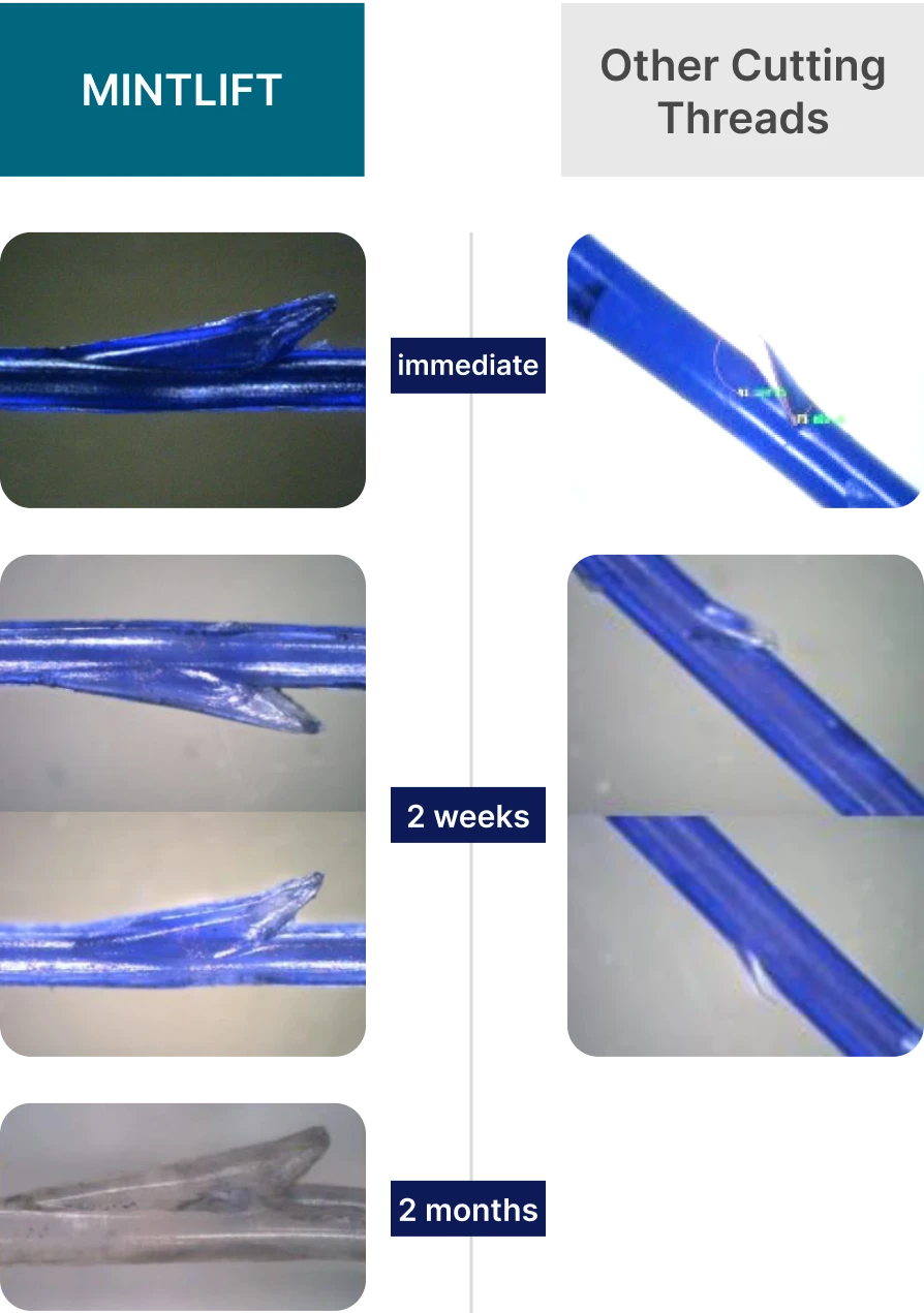 MINT LIFT vs. Other Cutting Threads