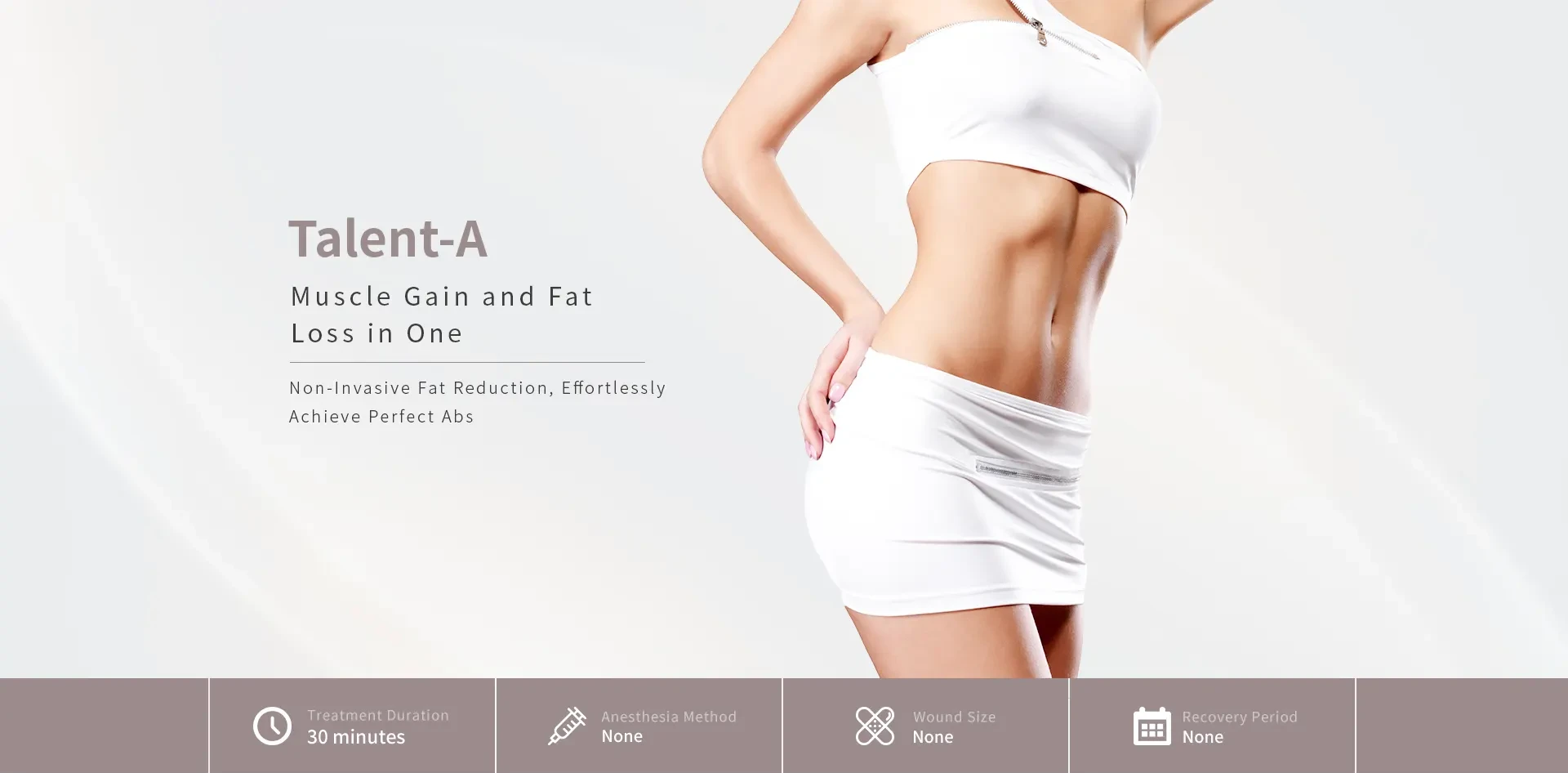 Talent-A Dynamic Magnetic Wave 30 | Muscle Gain & Fat Reduction in One – Non-Invasive Fat Reduction, Effortlessly 'Lie' Your Way to Perfect Abs