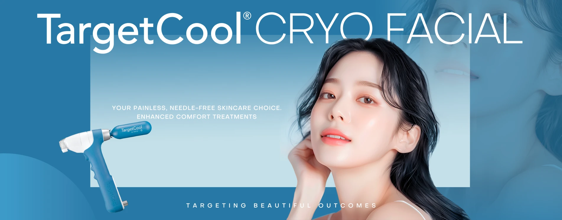 Cryo Facial TargetCool | Painlessly Achieve Dewy Skin