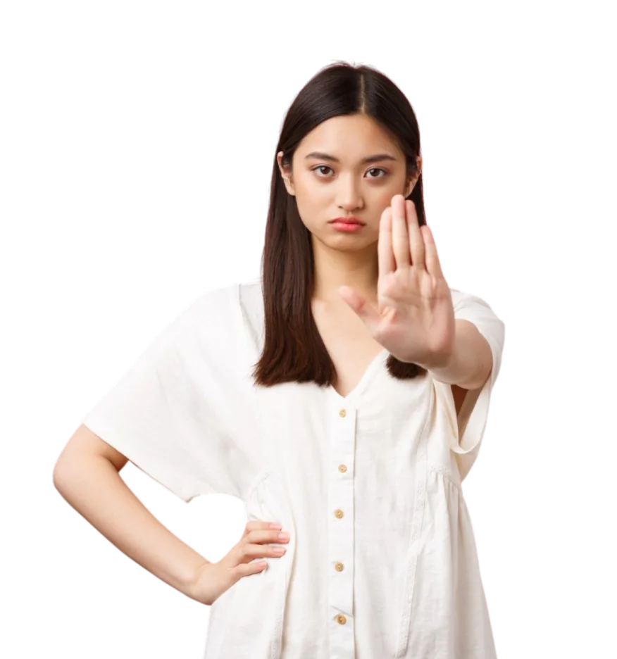 禁止示意手勢