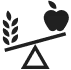 Nutrient distribution proportion illustration