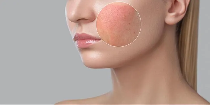 粉刺是毛孔內的老廢角質細胞和油脂混合在一起的「代謝物」，無法排出並堆積在毛囊裡的時候，就會形成粉刺，且通常會導致輕度的發炎和紅腫；而一旦粉刺內部的代謝物質長期堵塞在毛孔裡，即可能細菌感染、引起發炎，進而形成痘痘。
