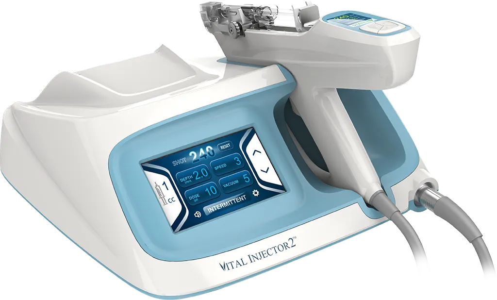 What are the Vital Injector and skin booster injections?
