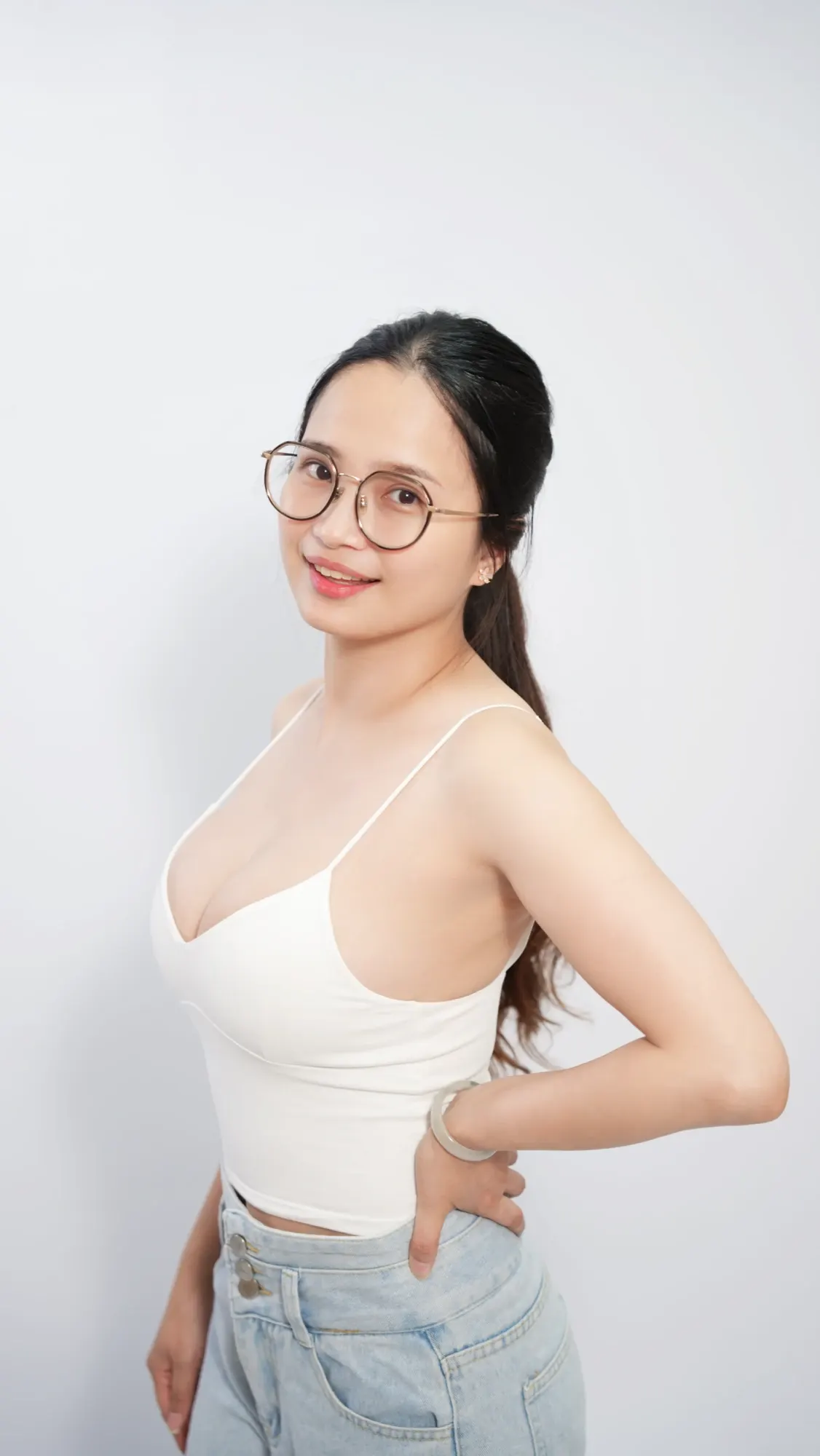 珍珠波隆乳案例 Shirley 術後胸型